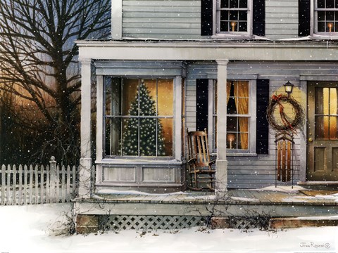 Framed December Glow Print