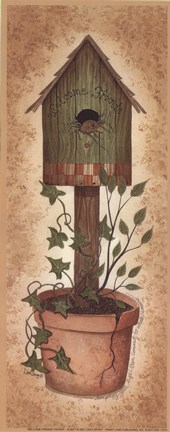 Framed Welcome Friends Print