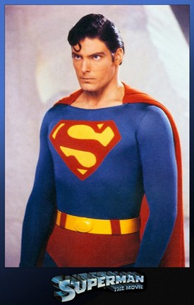 Framed Superman: The Movie Original Print
