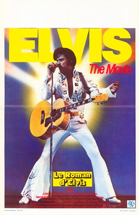 Framed Elvis - The Movie Print