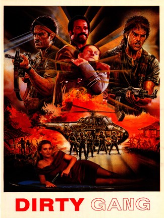 Framed Inglorious Bastards Print