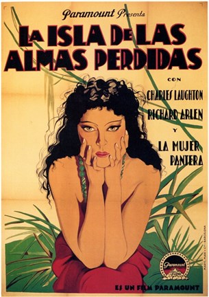 Framed Island of Lost Souls Print