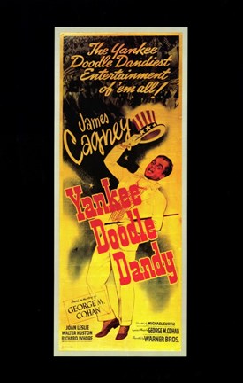 Framed Yankee Doodle Dandy In Yellow Print