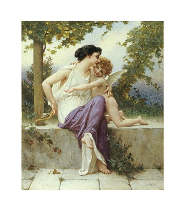 Framed L'Amour Desarme Print