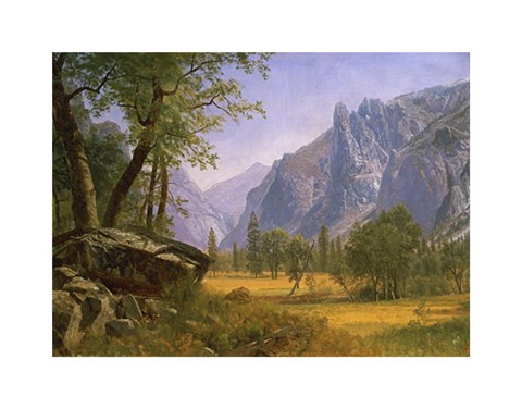 Framed Yosemite Valley Print