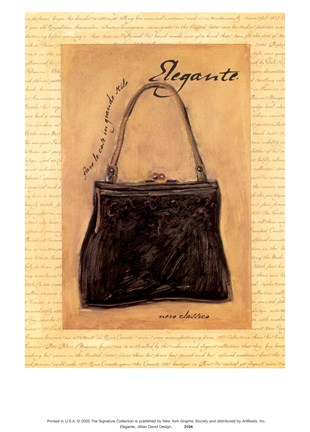 Framed Elegante Print