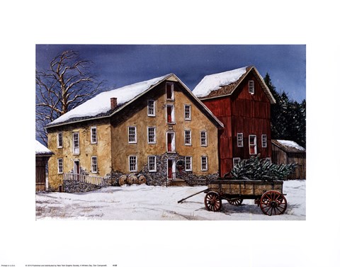 Framed Winter's Day Print