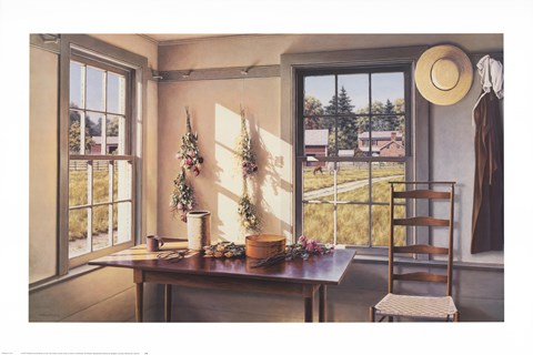 Framed Roses For Autumn Print