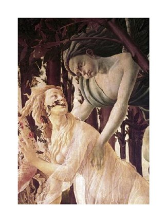 Framed La Primavera - Close Up Print