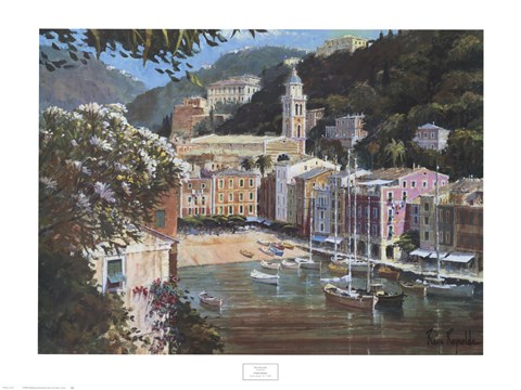 Framed Portofino Print