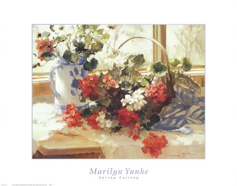 Framed Spring Cutting Print