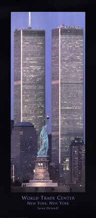Framed World Trade Center Print