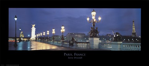 Framed Paris, France Print