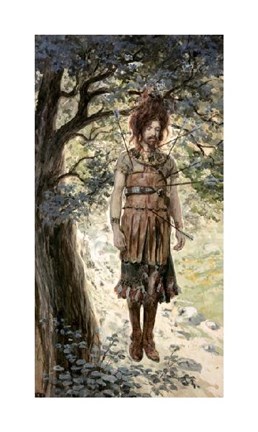 Framed Death of Absalom Print