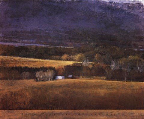 Framed Weber Mountainside Print