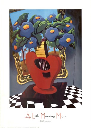 Framed Little Morning Music Print