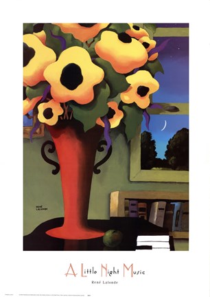 Framed Little Night Music Print