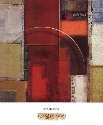 Framed Rosetta One Print