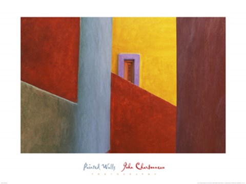 Framed Painted Walls Print