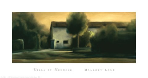 Framed Villa at Grumolo Print