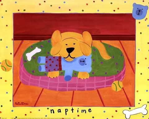 Framed Naptime Print