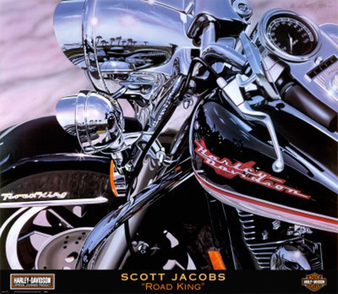 Framed Road King Print