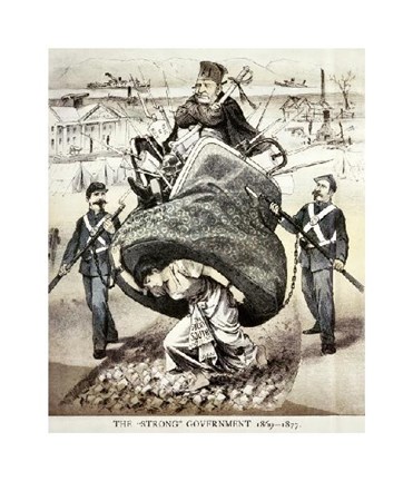 Framed Strong Government Print