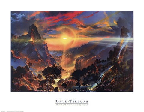 Framed In the Land Where Magic Began Print