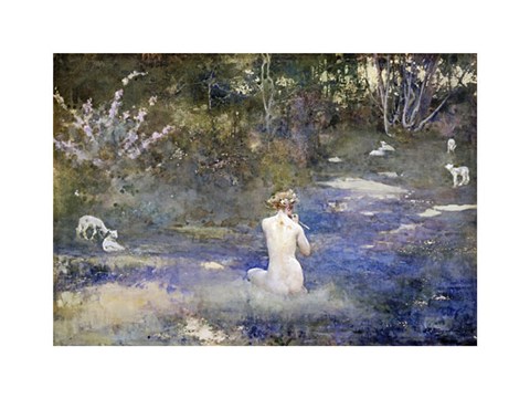 Framed Pastoral Print