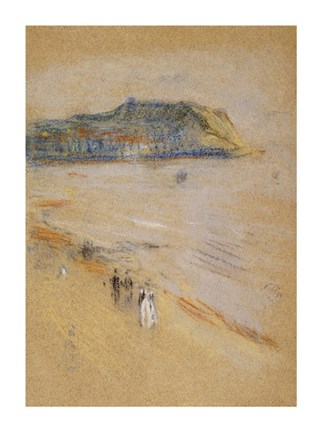 Framed On The Beach, Hastings Print
