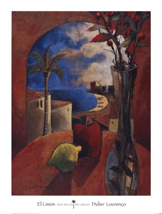 Framed El Limn Print