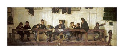 Framed Left To Their Own Devices Print