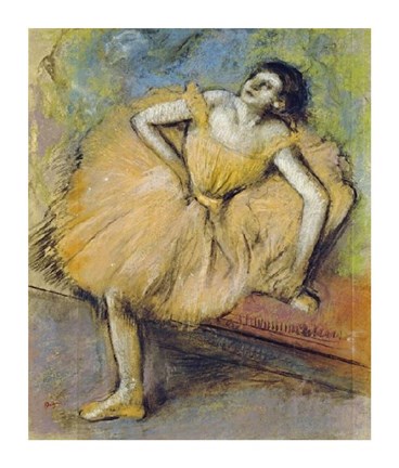 Framed Danseuse Assise Print