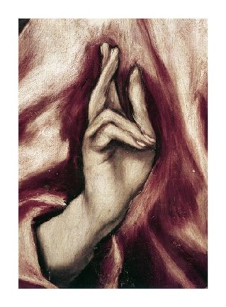 Framed Redeemer - Detail Print