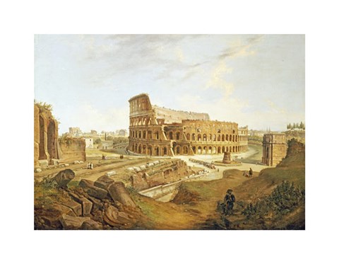 Framed Colisseum, Rome Print