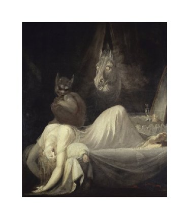 Framed Nightmare (The Incubus) Print