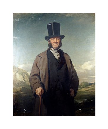 Framed Portrait of Robert Baird of Auchmedden Print