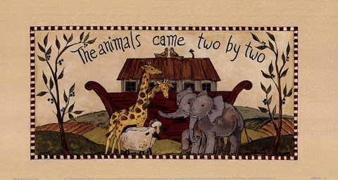 Framed Two By Two Print