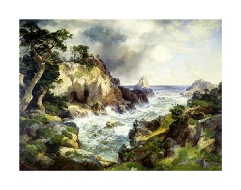 Framed Point Lobos, Monterey, California Print