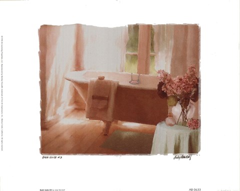 Framed Bath Suite #3 Print
