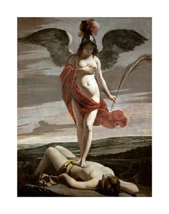 Framed Allegory of Victory Print