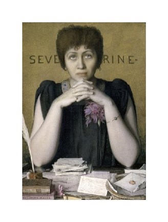 Framed Madame Severine Print