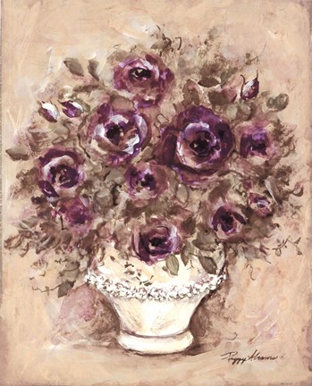 Framed Lavender Blossoms ll Print