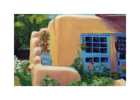 Framed Taos Bookstore Print