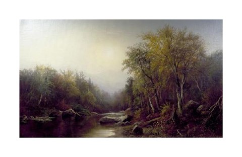 Framed Adirondack Landscape Print
