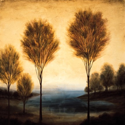 Framed Above Us Only Sky II Print