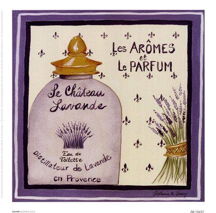 Framed Lavande Print