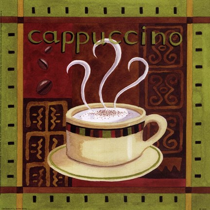 Framed Cafe Exotica IV Print