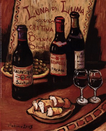 Framed Luna Di Luna Print