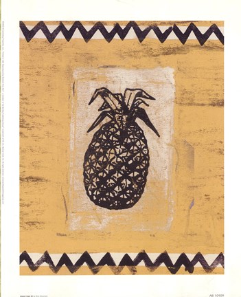 Framed Island Icon III Print